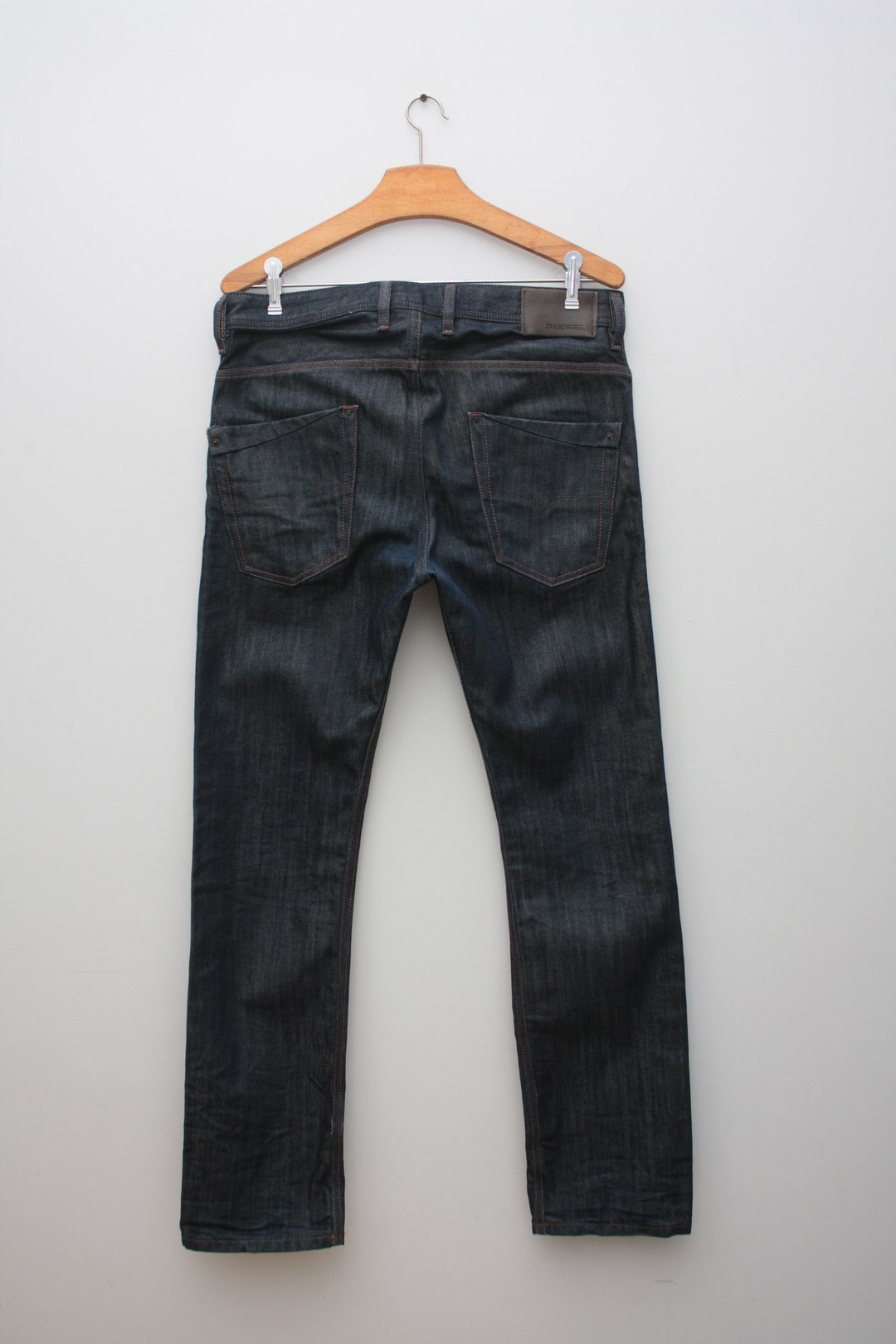 Diesel KROOLEY Regular Slim-carrot Denim Jeans Men's - Etsy Australia