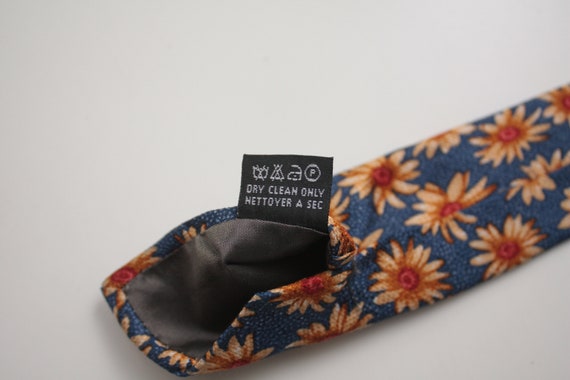 Kenzo Floral Vintage Silk Tie Made In Italy - image 5