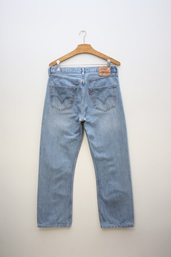 Levi's 501 Denim Blue Jeans W33L34