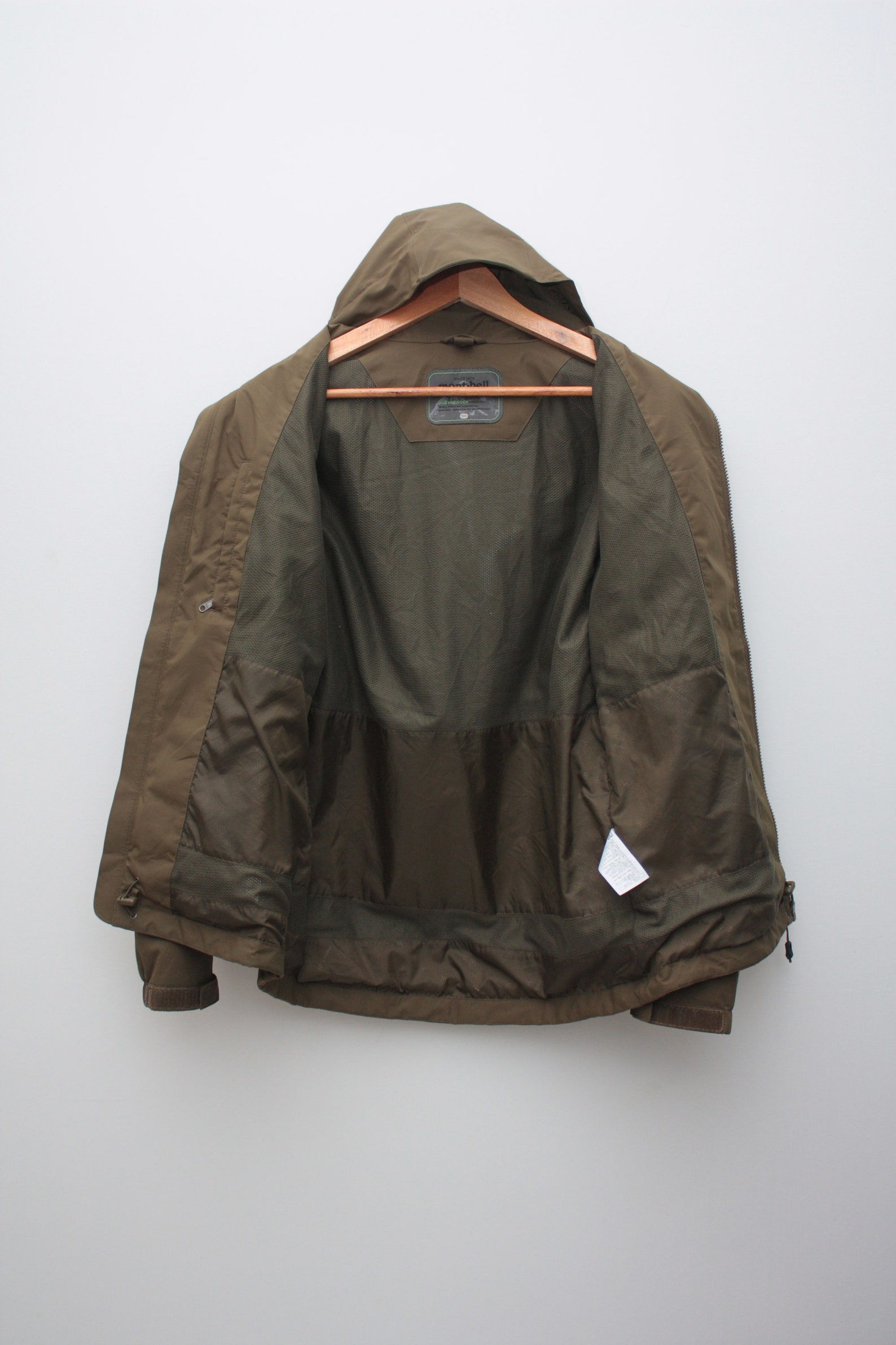 Montbell Olive Gray Lightweight Jacket Men's Etsy