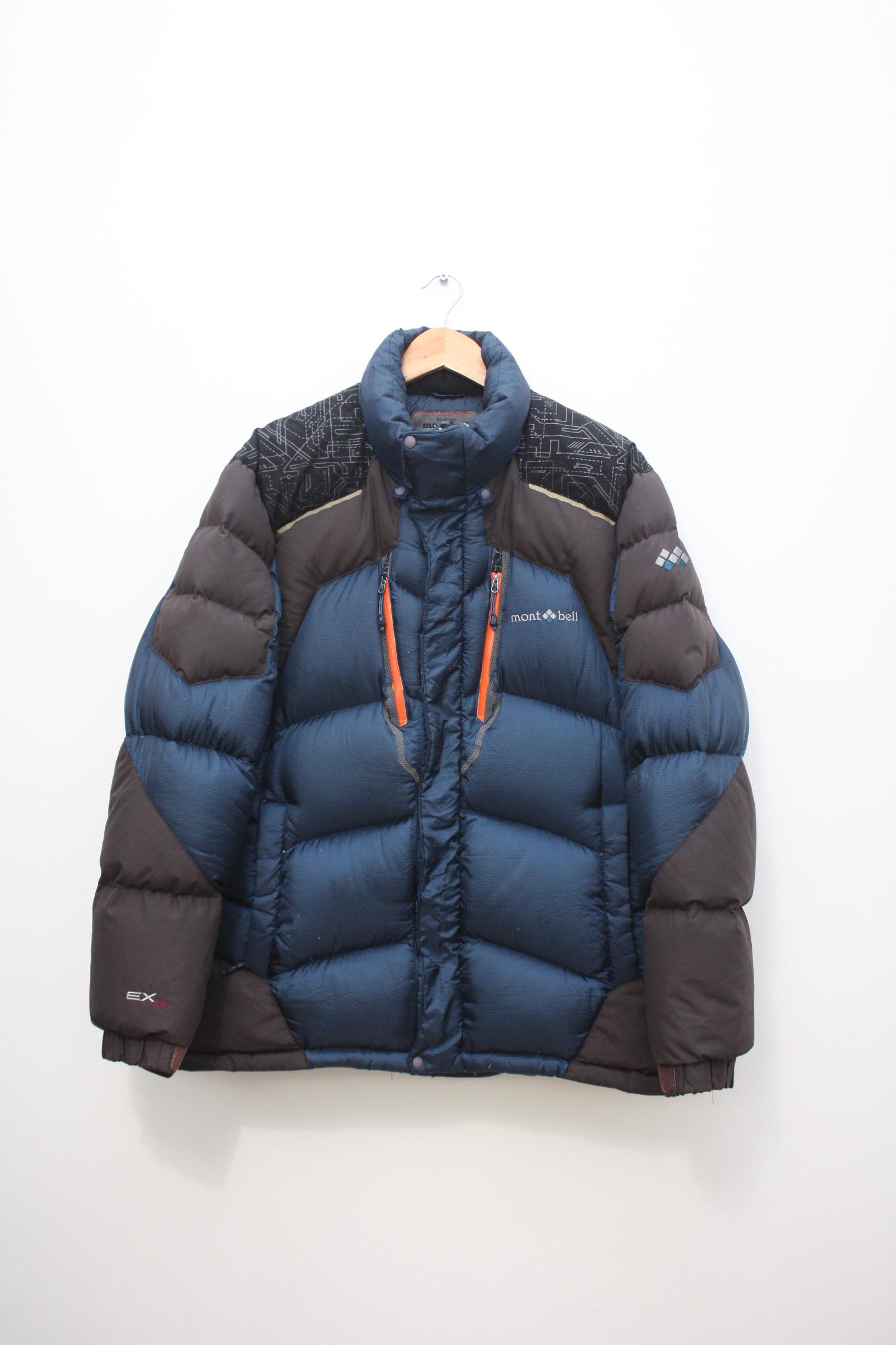 Montbell Navy Puffer Down Jacket Men