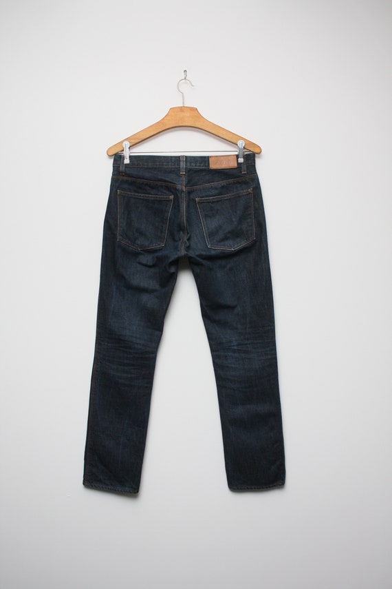 Acne Jeans Max Raw Denim 31/32 | Etsy