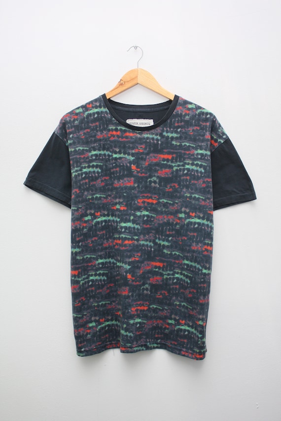 Henrik Vibskov Abstract Multicolor T-Shirt
