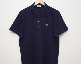 Polo Lacoste violet marine pour hommes