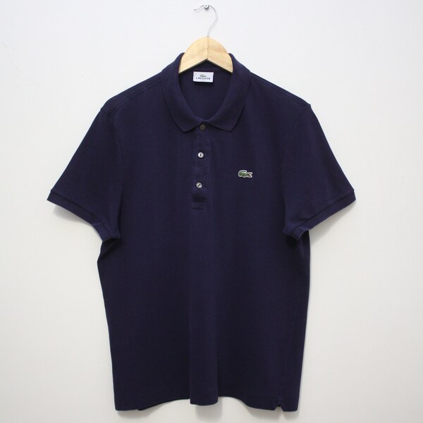 Lacoste Purple Navy Polo Men's