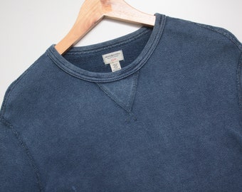 Denim & Supply Ralph Lauren Marineblaues Rundhals-Sweatshirt M