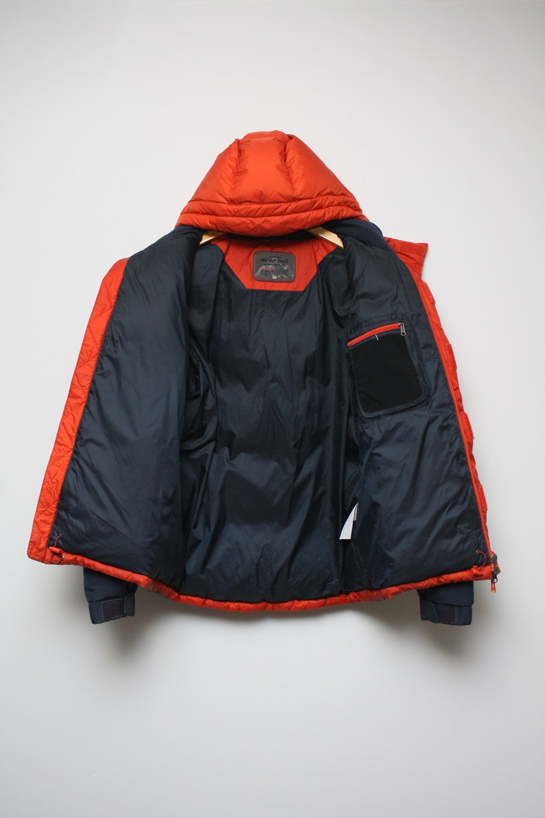 Montbell Puffer Down Jacket Orange Navy Medium - Etsy