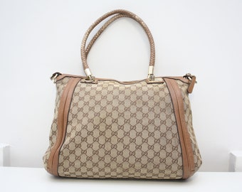 Gucci Monogram Hand Bag 269946 8526 Made In Italy