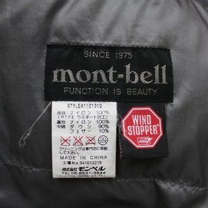 Montbell Yellow Puffer Down Jacket - Etsy