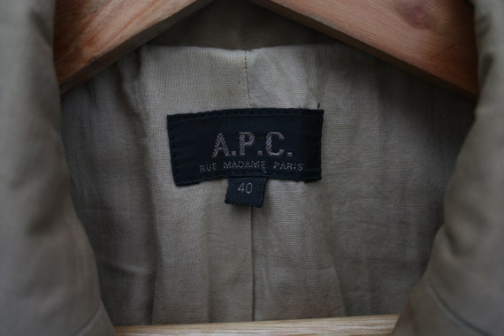 A.P.C. Beige 2Side Trench Coat - image 6