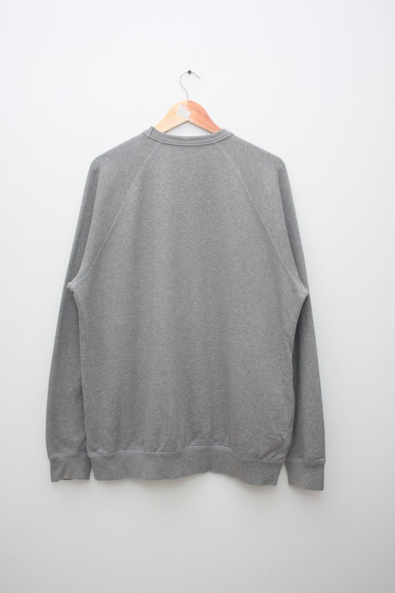 Wood Wood Grey Crew Neck Sweatshirt Size Large Me… - image 2