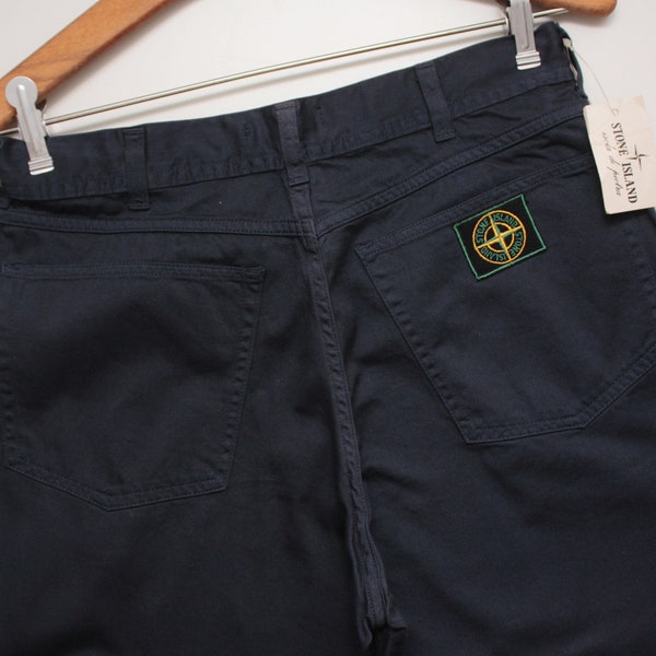 Stone Island Vintage Navy Pants A/W 1986