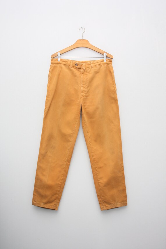 Loro Piana Yellow Mustard Comfort Pants