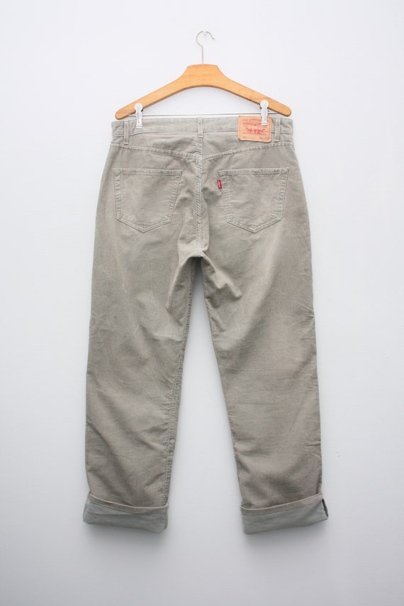 Levi's Vintage Beige Corduroy Pants Jeans
