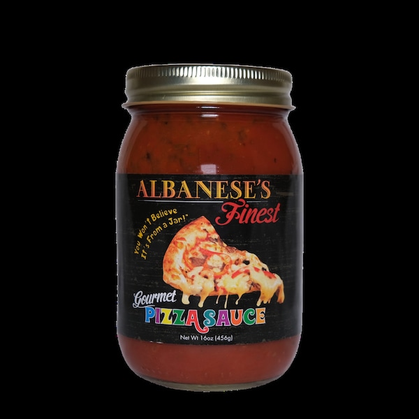 Albanese's Finest Gourmet Pizza Sauce 16oz - You Won't Believe It's From A Jar! TM