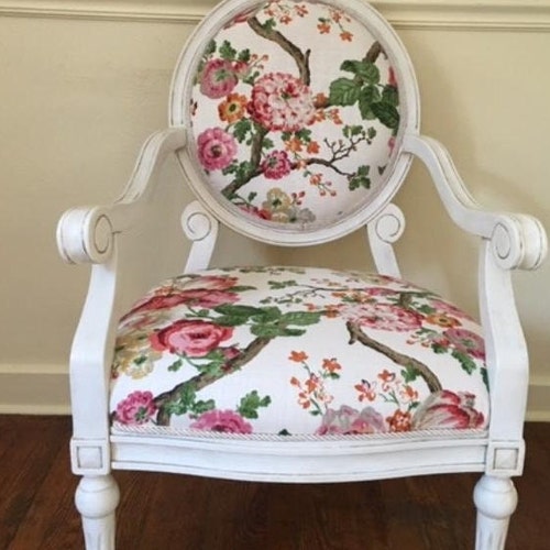 Customizable French Chair: Ready for Your Special Fabric - Etsy