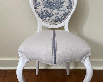 Vintage Victorian Chair French Country Farmhouse Shabby Chic *Shipping Is Not Free*