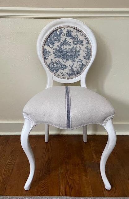 Vintage Victorian Chair French Country Farmhouse Shabby Chic shipping