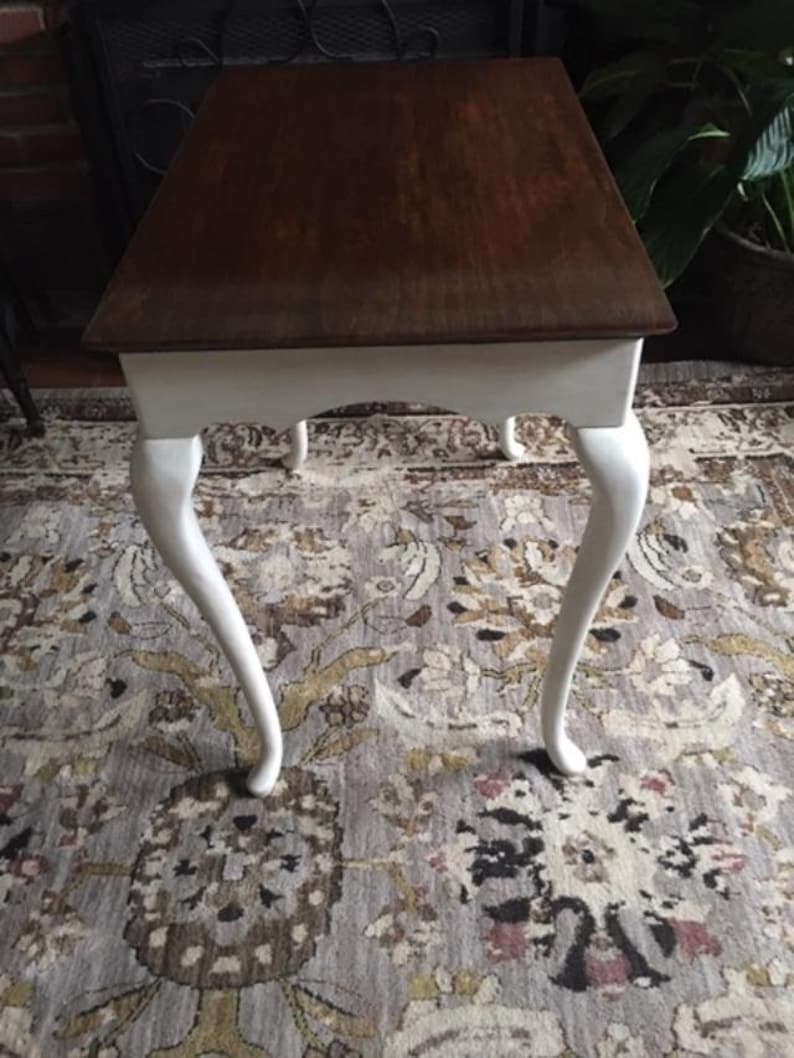 Bombay Company Queen Anne Side Table Etsy