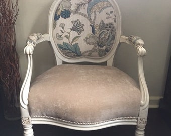 VENDU** Chaise bergère vintage française