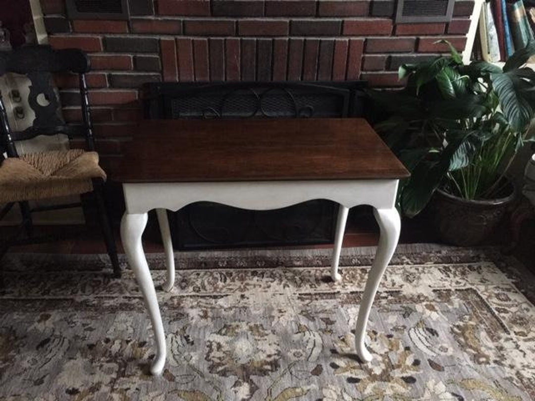 Bombay Company Queen Anne Side Table shipping is Not Free Farmhouse