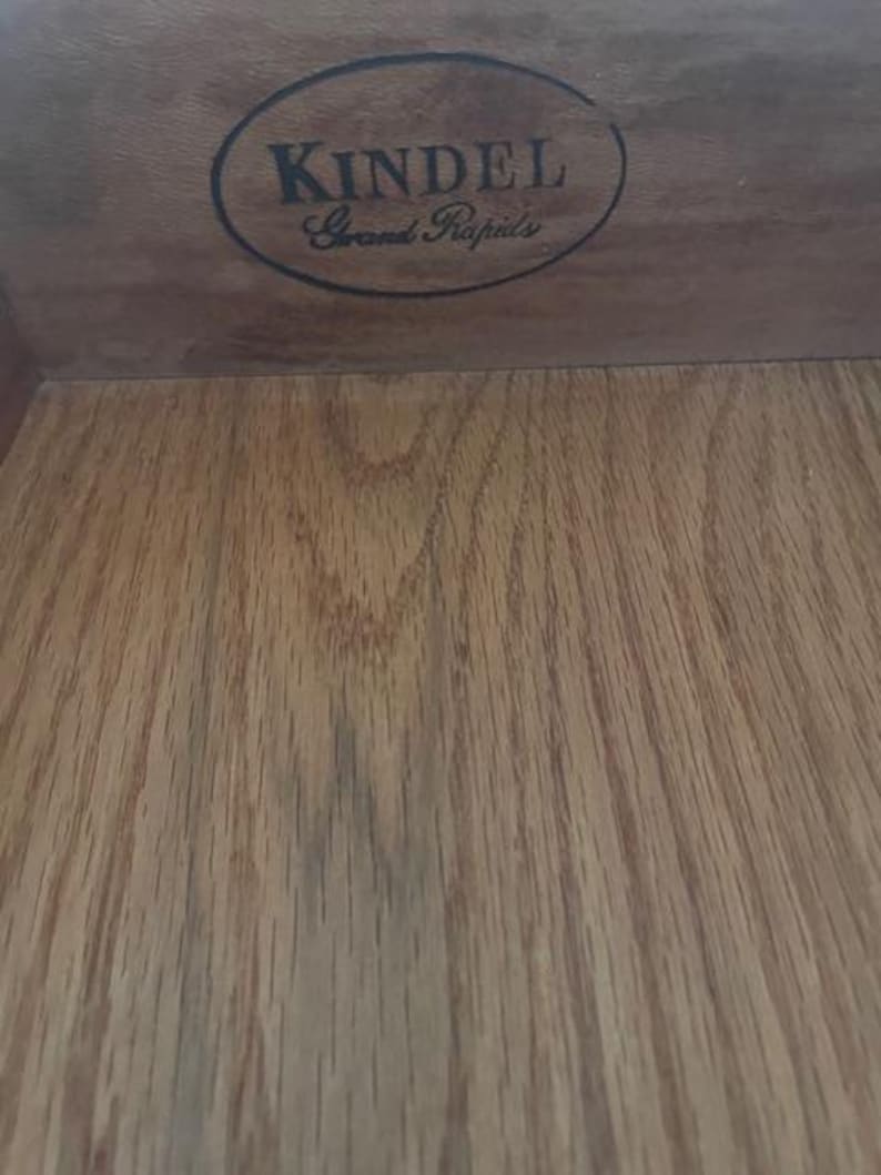 SOLD Do Not Purchase**vintage Kindel MCM Neoclassic Cherry Dresser ...