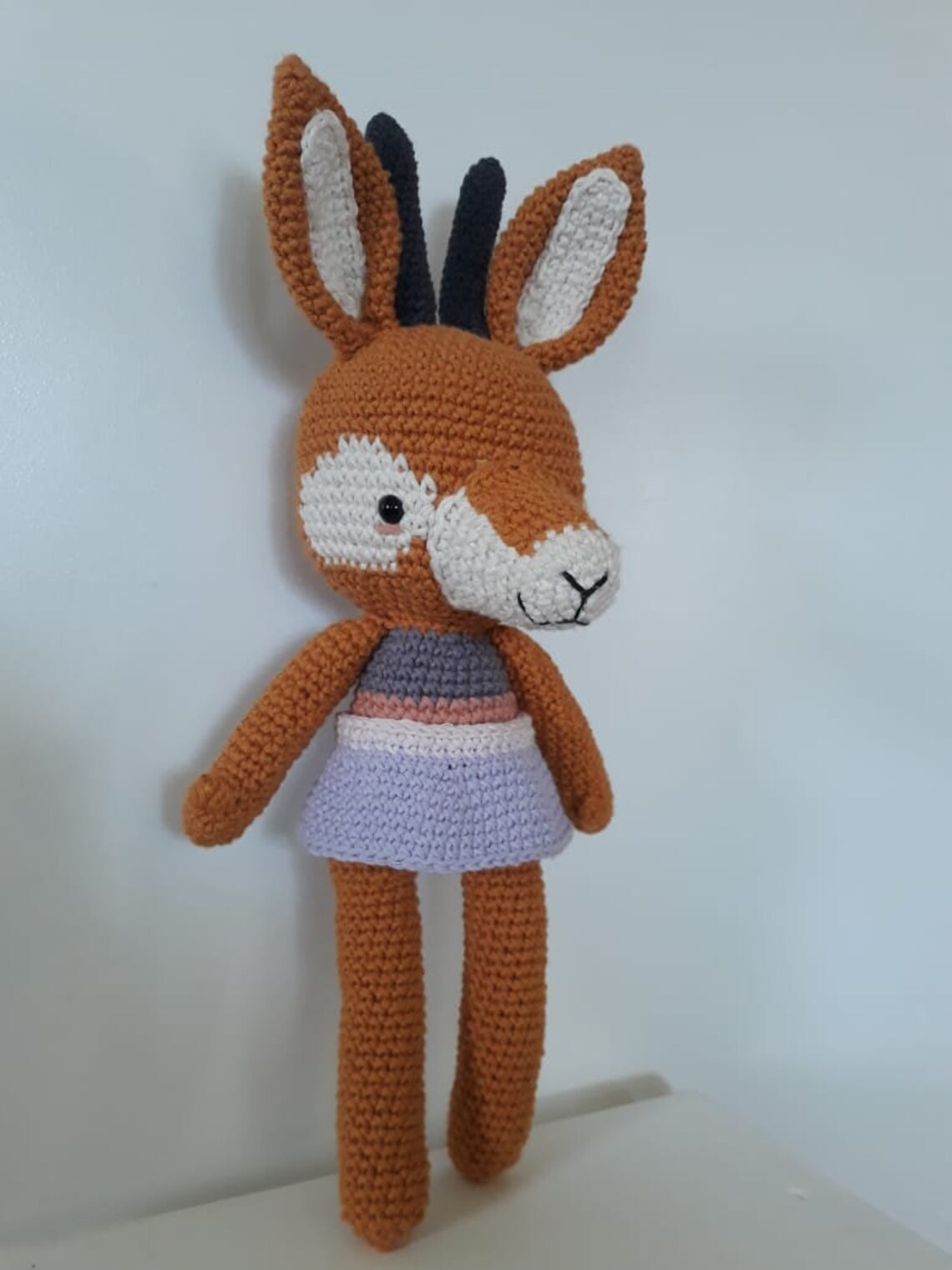 Gazelle Toy Amigurumi Crochet Stuffed Animal. Stuffed Toy. Etsy