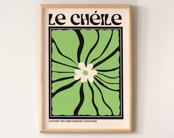 Le Chéile as Gaeilge Love Irish Phrase, Print, Irish Language Print, Irish Gift, Irish Home Decor, Irish House, Artists Print Irish Poster