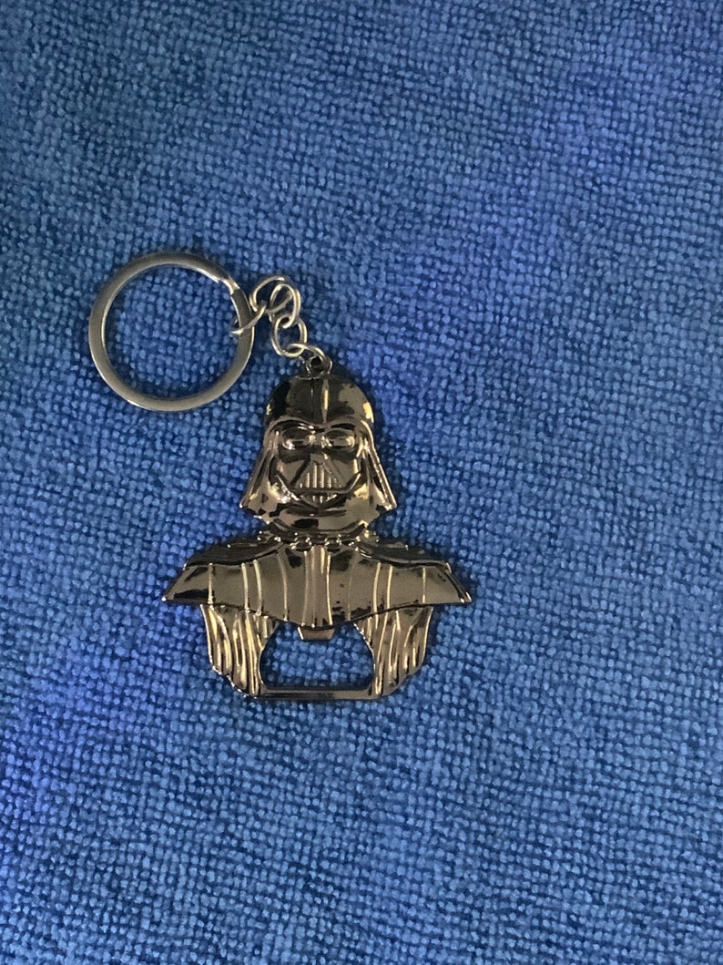 Darth Vader bottle opener key ring