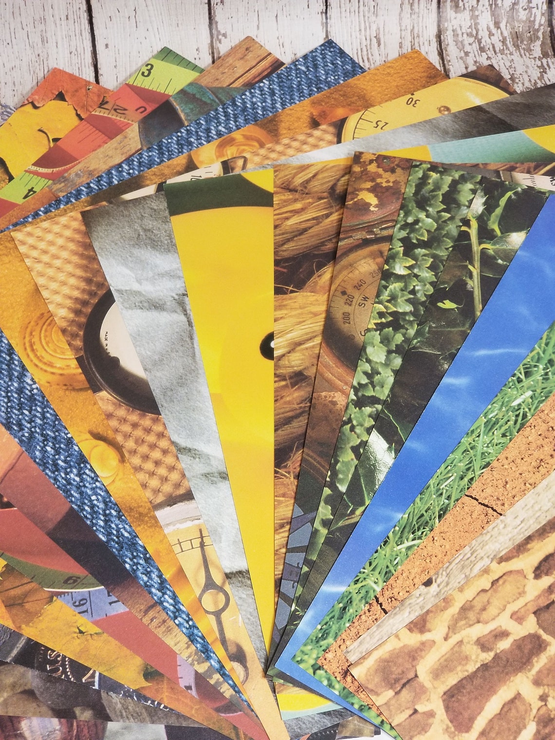 Lot of Scrapbook Paper Nature and Vintage Themes 30 Sheets Etsy