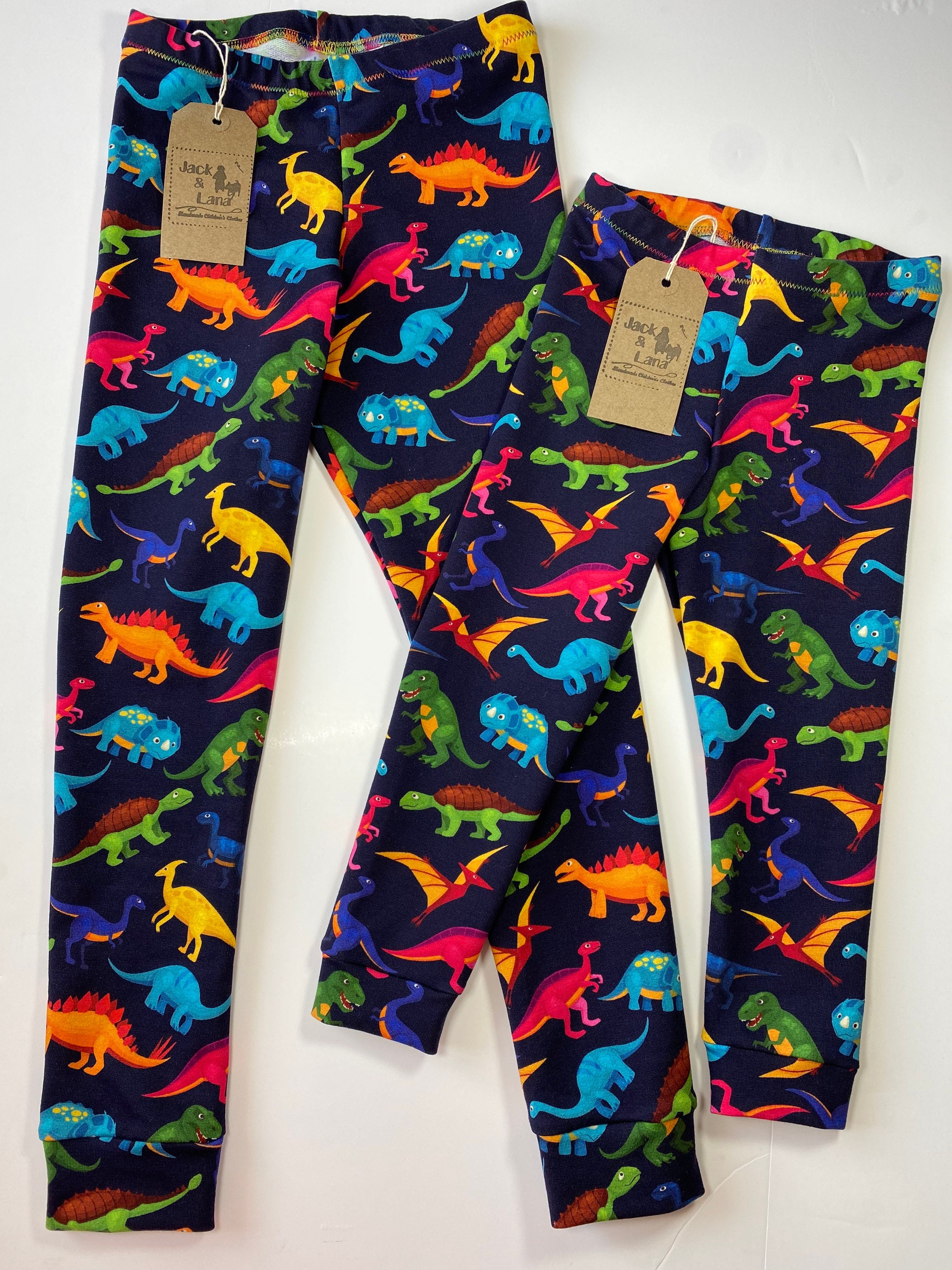 Dinosaur Leggings Dino Leggings Etsy UK