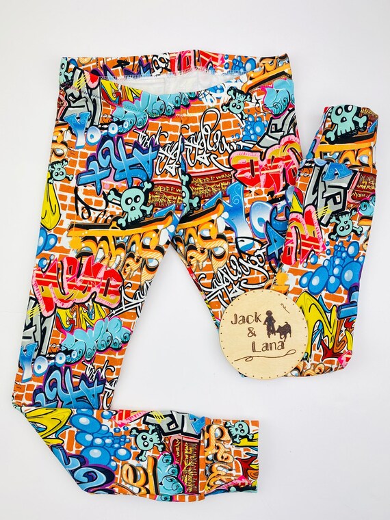 funky kids leggings