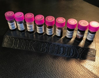 Ink Buddy 9 Ink Sample Vial Stand