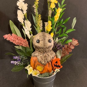 Trick r Treat Sam mini bucket bouquet