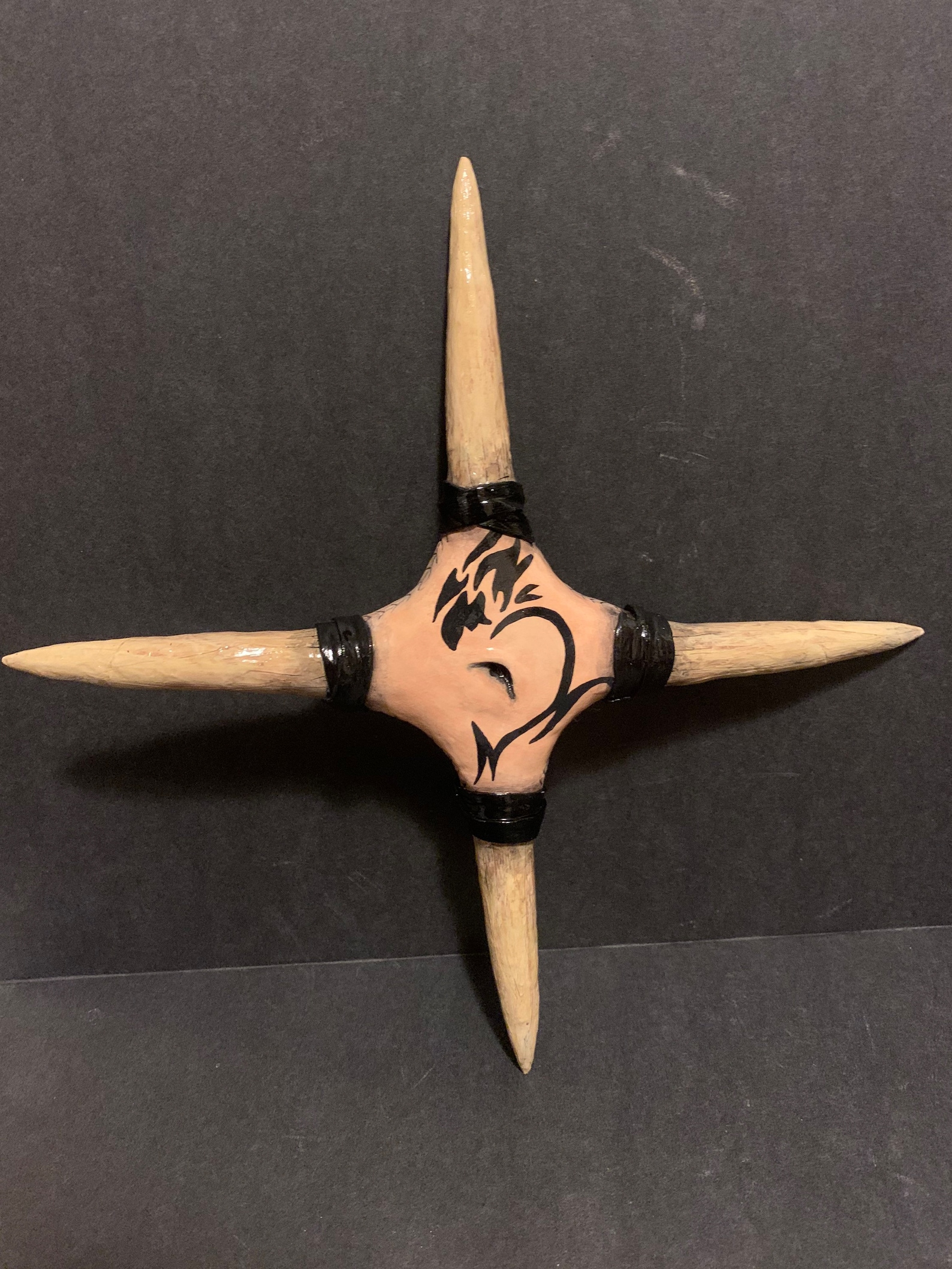 Jeepers Creepers Belly Button Throwing Star Sculpt Etsy UK
