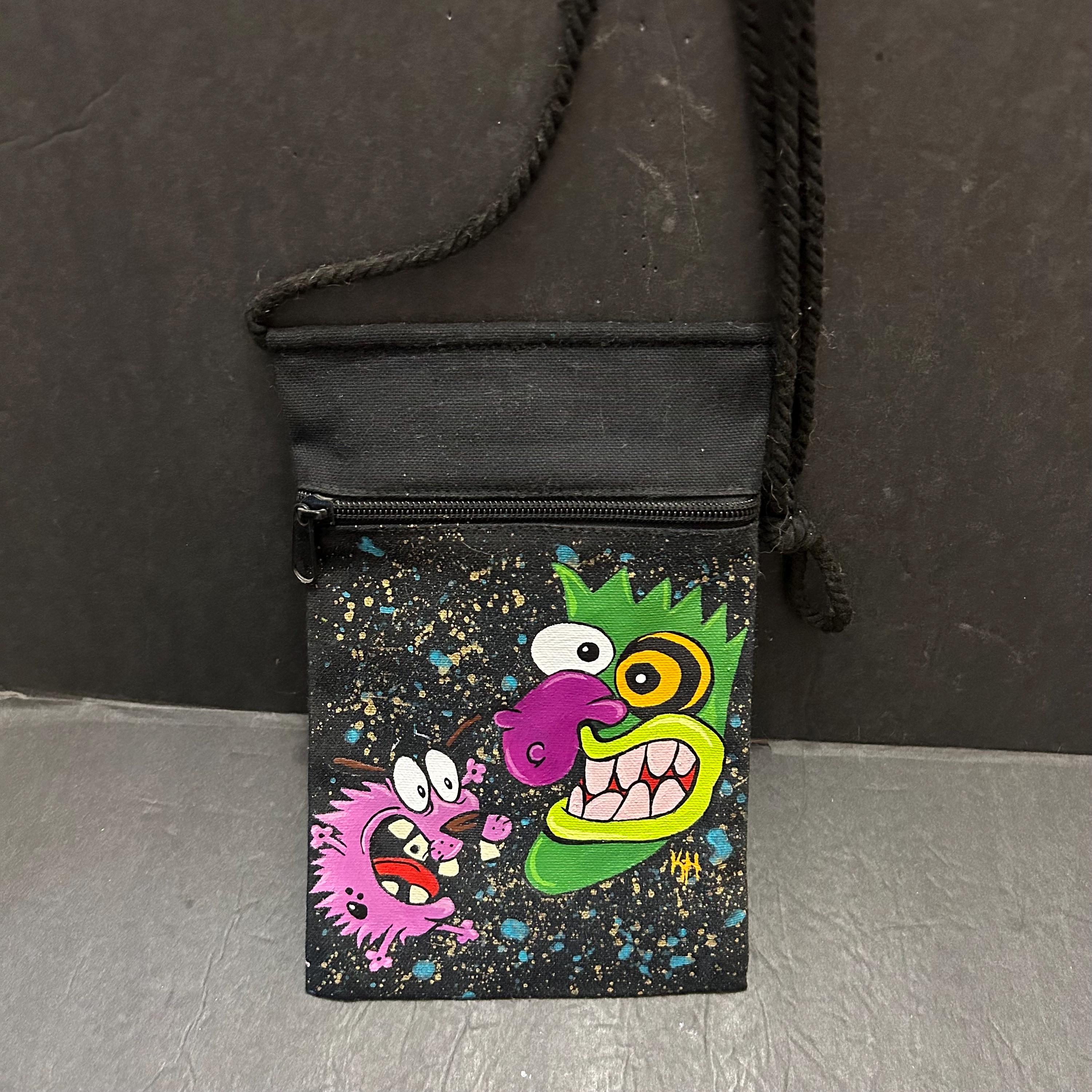 Courage the Cowardly Dog Small Purse Bag - Etsy