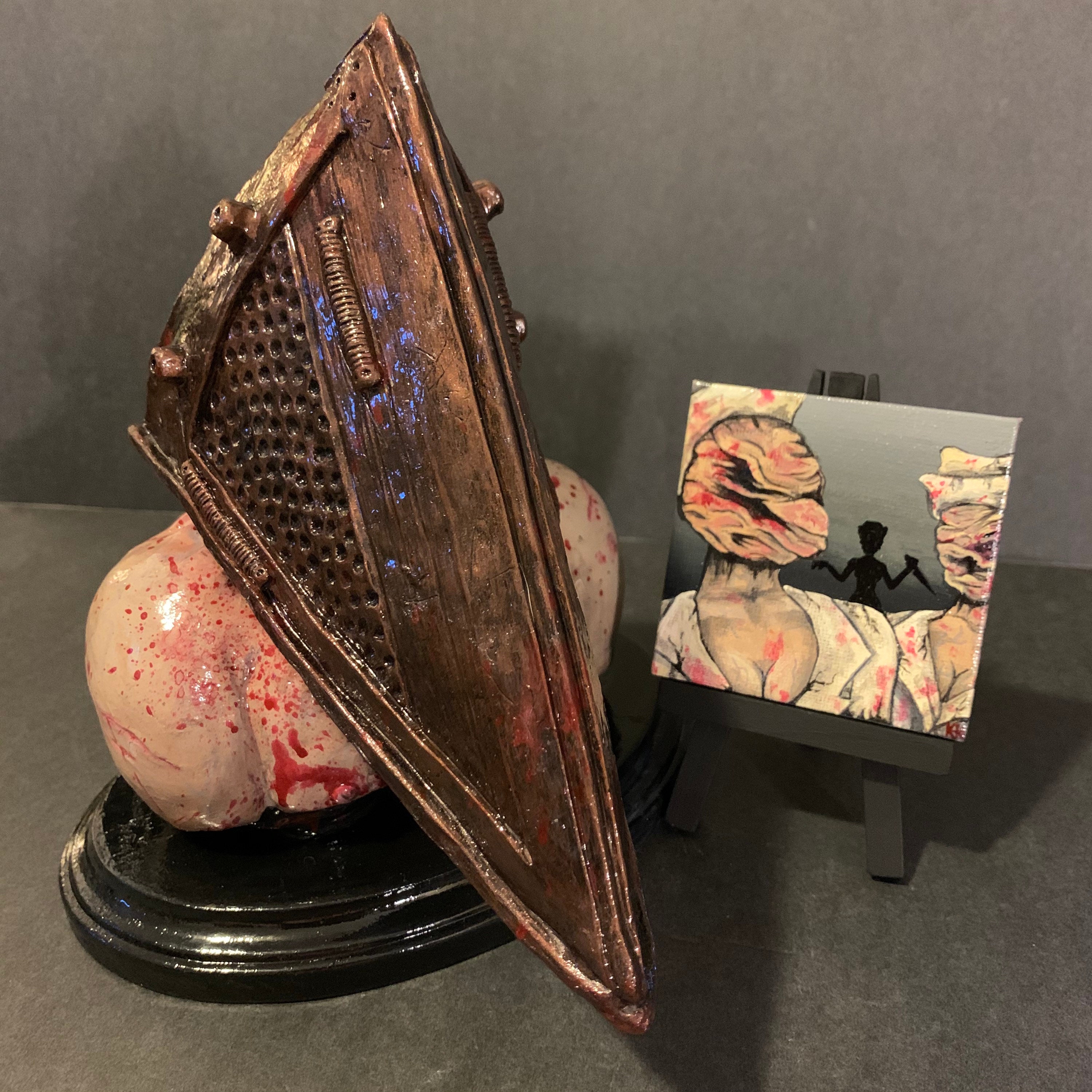 Silent Hill Pyramid Head The Order Mask for Sale by Hebikira