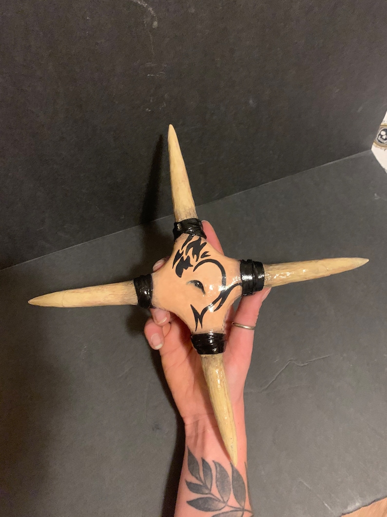 Jeepers Creepers Belly Button Throwing Star Sculpt Etsy