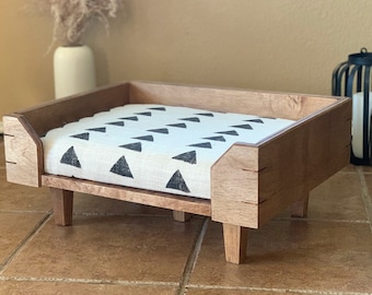 Dog bed frame and mattress on sale
