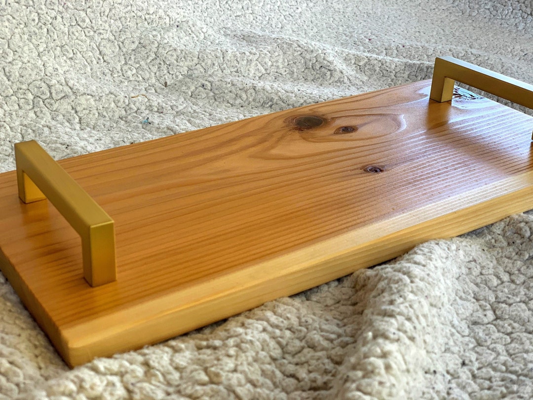 Rustic Wood Vanity Tray, Cosmetics Tray, Jewelry Tray, Small Decorative Tray, Small Wood Tray