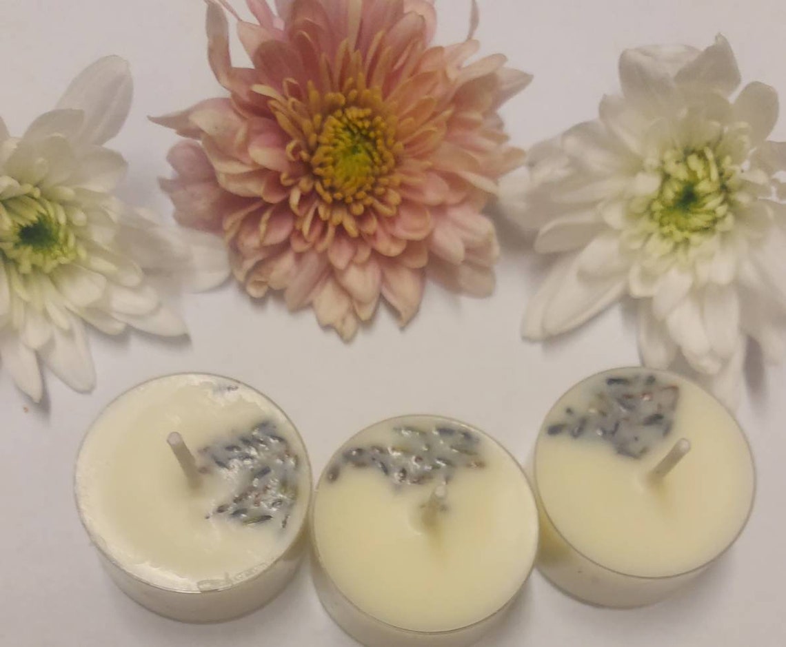 Luxury Essential Oil Tealight Candles Which Mood Etsy UK