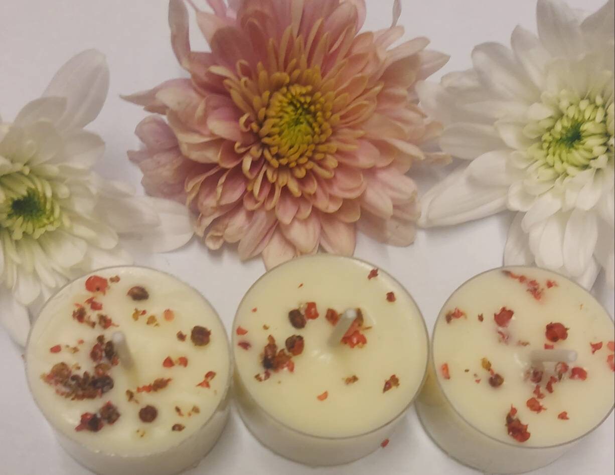 Luxury Essential Oil Tealight Candles Which Mood Etsy UK