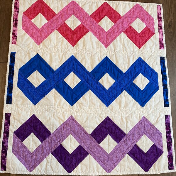 Raindrops Baby Quilt