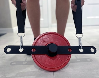 GymPin のステンレススチール LITE D-HANDLE BAR 20