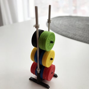 Rack med hantlar Skivstångsställ Nome Gym