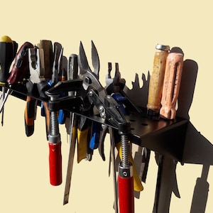 Wall Tool Holder Screwdriver Pliers Wall Bracket Garage