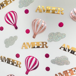 Personalised Hot Air Balloon Confetti