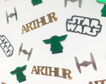 Confeti personalizado de Star Wars: Dispersor de mesa para fiestas