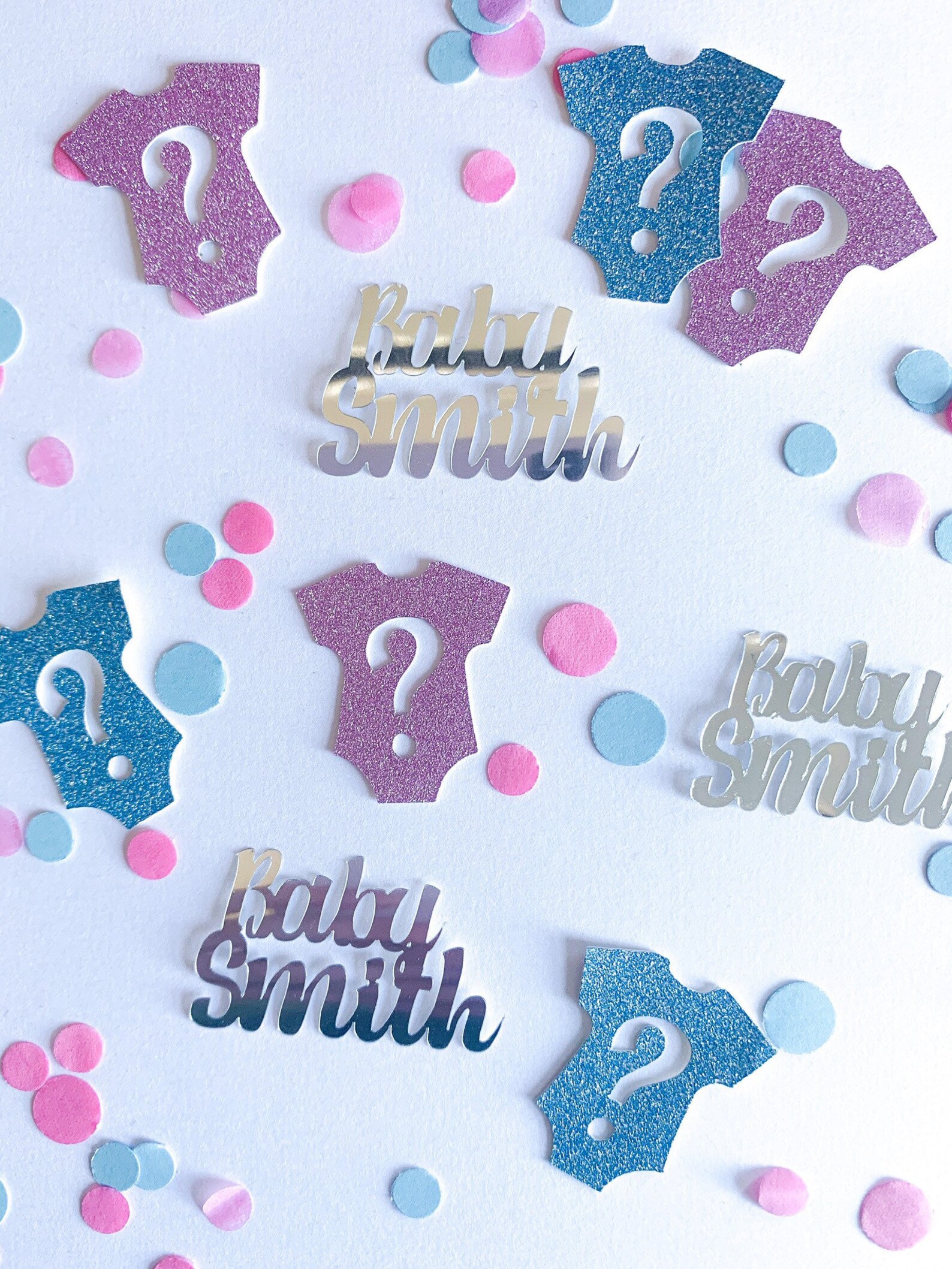 Gender Reveal Confetti Etsy