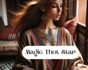 Unlock the Secrets of the Magic Thot Star- Expert Tarot Reading Service قراءة شاملة بالنجمة السحرية